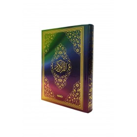 Gökkuşağı Renkli Kur'an-ı Kerim Orta Boy Ayfa Yayın AYFA304